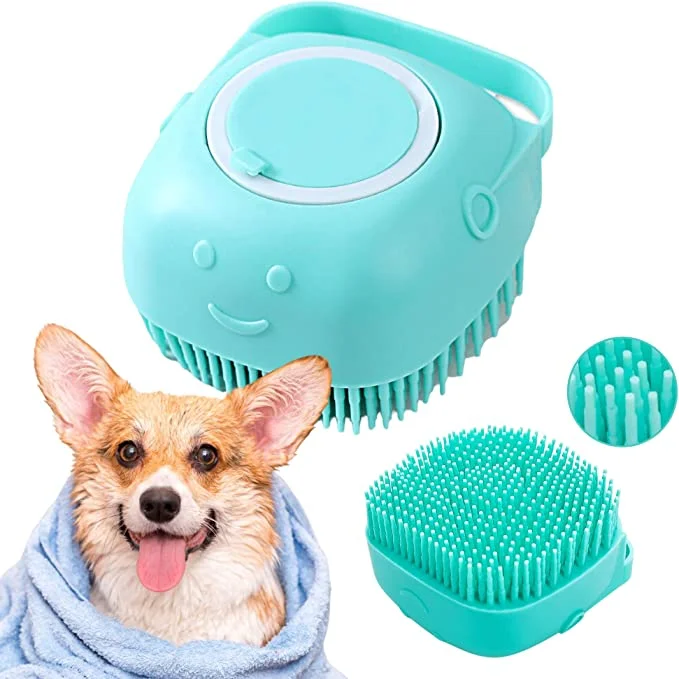 Dog bath brush