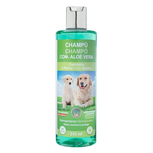 Puppy shampoo with aloe vera